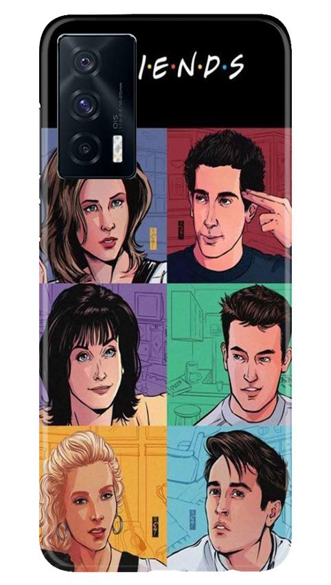 Friends Mobile Back Case for Vivo iQOO 7 (Design - 357)