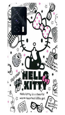 Hello Kitty Mobile Back Case for Vivo iQOO 7 (Design - 361)