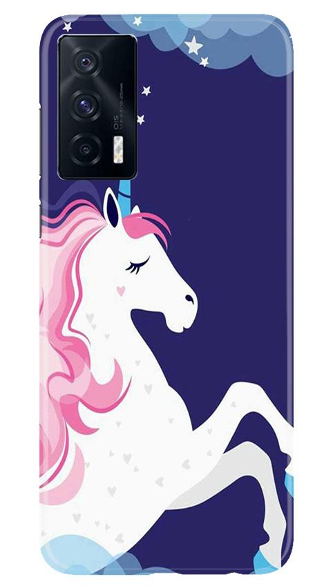 Unicorn Mobile Back Case for Vivo iQOO 7 (Design - 365)