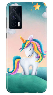 Unicorn Mobile Back Case for Vivo iQOO 7 (Design - 366)
