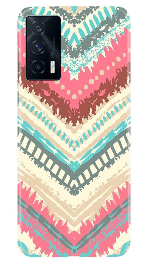 Pattern Mobile Back Case for Vivo iQOO 7 (Design - 368)