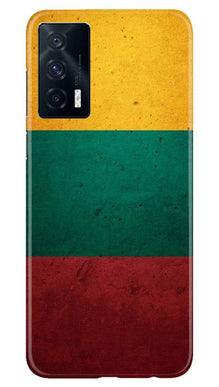 Color Pattern Mobile Back Case for Vivo iQOO 7 (Design - 374)