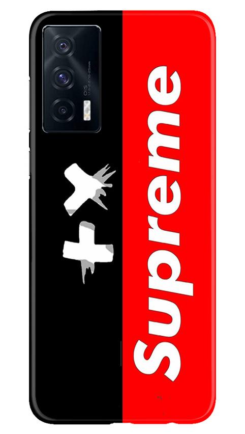 Supreme Mobile Back Case for Vivo iQOO 7 (Design - 389)