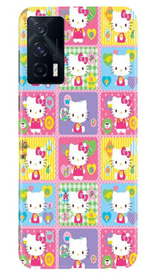 Kitty Mobile Back Case for Vivo iQOO 7 (Design - 400)