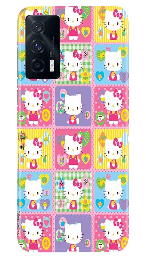 Kitty Mobile Back Case for Vivo iQOO 7 (Design - 400)