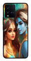 Lord Radha Krishna Metal Mobile Case for Vivo iQOO 9T 5G   (Design No -01)