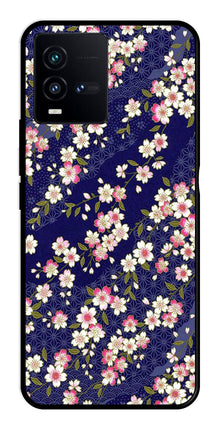 Flower Design Metal Mobile Case for Vivo iQOO 9T 5G