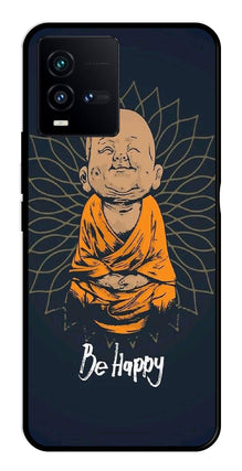 Be Happy Metal Mobile Case for Vivo iQOO 9T 5G