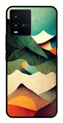 MultiColor Pattern Metal Mobile Case for Vivo iQOO 9T 5G