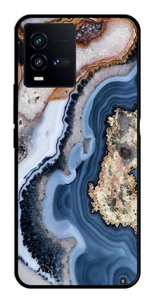 Marble Design Metal Mobile Case for Vivo iQOO 9T 5G