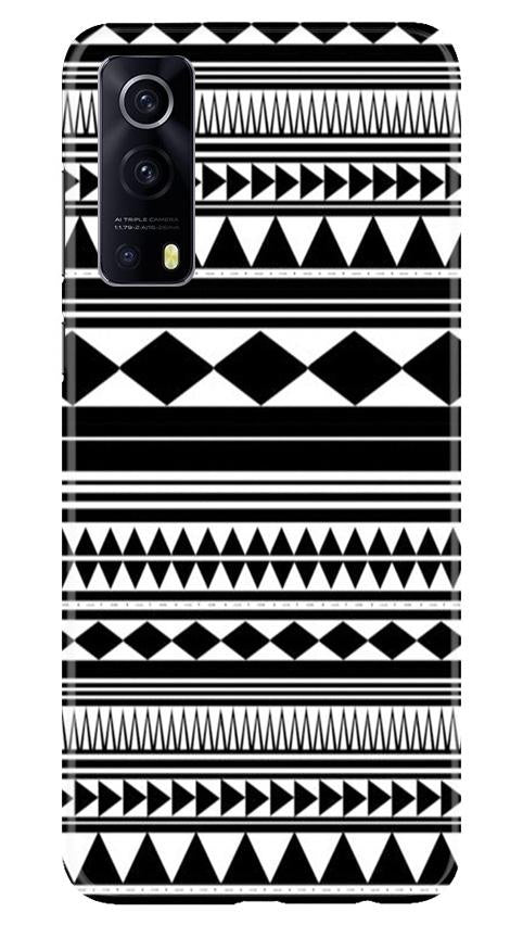 Black white Pattern Case for Vivo iQOO Z3 5G