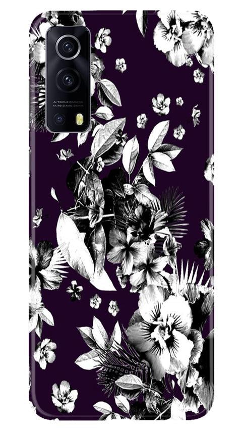 white flowers Case for Vivo iQOO Z3 5G