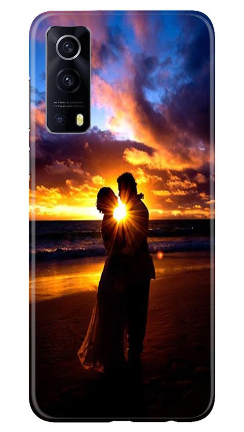 Couple Sea shore Case for Vivo iQOO Z3 5G