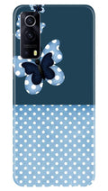 White dots Butterfly Case for Vivo iQOO Z3 5G