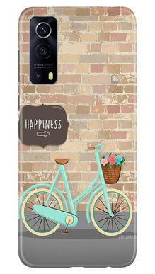 Happiness Mobile Back Case for Vivo iQOO Z3 5G (Design - 53)