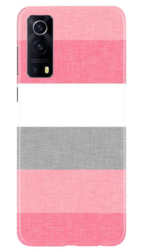Pink white pattern Case for Vivo iQOO Z3 5G