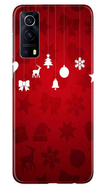Christmas Mobile Back Case for Vivo iQOO Z3 5G (Design - 78)