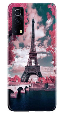Eiffel Tower Mobile Back Case for Vivo iQOO Z3 5G  (Design - 101)