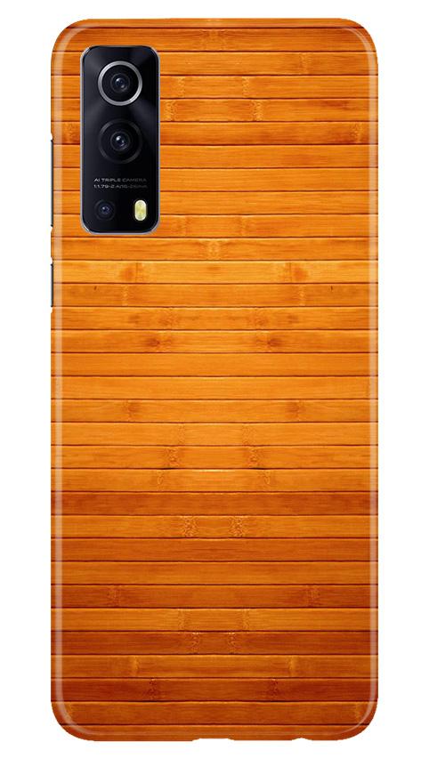 Wooden Look Case for Vivo iQOO Z3 5G  (Design - 111)