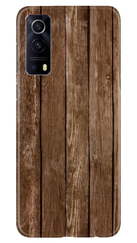 Wooden Look Case for Vivo iQOO Z3 5G  (Design - 112)