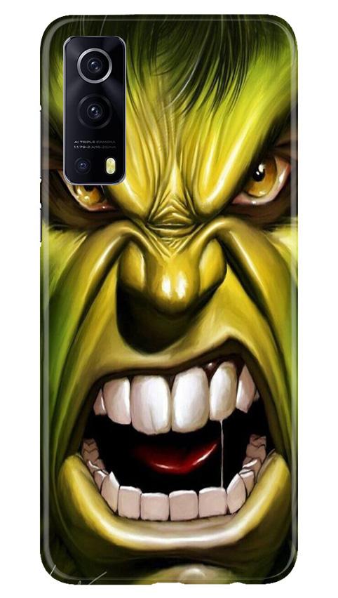 Hulk Superhero Case for Vivo iQOO Z3 5G  (Design - 121)