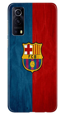 FCB Football Mobile Back Case for Vivo iQOO Z3 5G  (Design - 123)