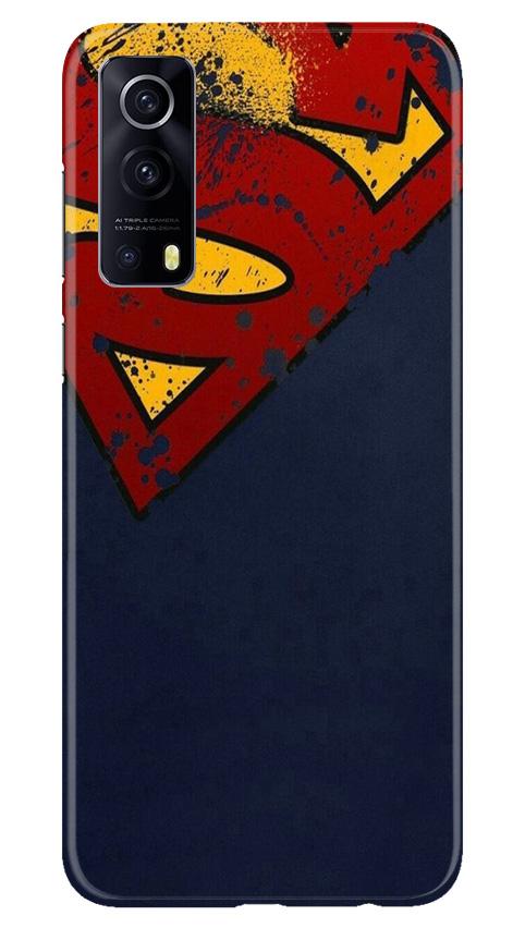 Superman Superhero Case for Vivo iQOO Z3 5G(Design - 125)