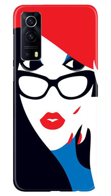 Girlish Mobile Back Case for Vivo iQOO Z3 5G  (Design - 131)