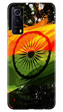 Indian Flag Mobile Back Case for Vivo iQOO Z3 5G  (Design - 137)