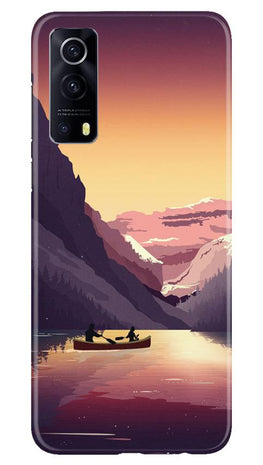 Mountains Boat Case for Vivo iQOO Z3 5G (Design - 181)