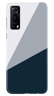 Blue Shade Mobile Back Case for Vivo iQOO Z3 5G (Design - 182)