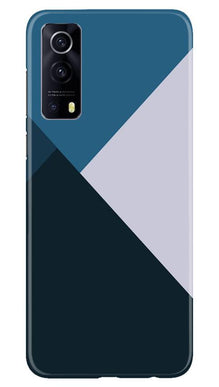 Blue Shades Mobile Back Case for Vivo iQOO Z3 5G (Design - 188)