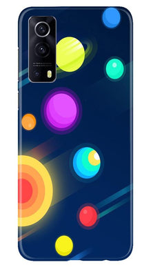 Solar Planet Mobile Back Case for Vivo iQOO Z3 5G (Design - 197)