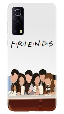 Friends Mobile Back Case for Vivo iQOO Z3 5G (Design - 200)