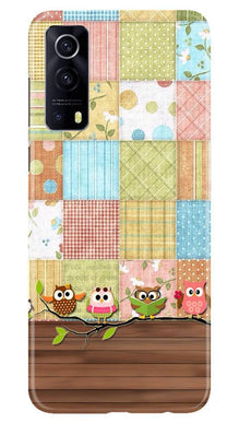 Owls Mobile Back Case for Vivo iQOO Z3 5G (Design - 202)