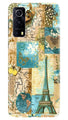 Travel Eiffel Tower Case for Vivo iQOO Z3 5G (Design No. 206)