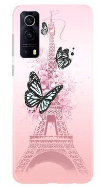 Eiffel Tower Mobile Back Case for Vivo iQOO Z3 5G (Design - 211)