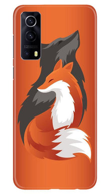 Wolf  Mobile Back Case for Vivo iQOO Z3 5G (Design - 224)