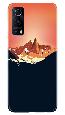 Mountains Mobile Back Case for Vivo iQOO Z3 5G (Design - 227)