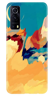 Modern Art Mobile Back Case for Vivo iQOO Z3 5G (Design - 236)