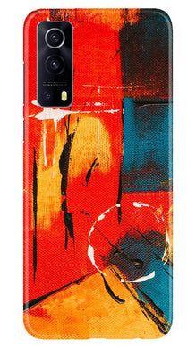 Modern Art Mobile Back Case for Vivo iQOO Z3 5G (Design - 239)