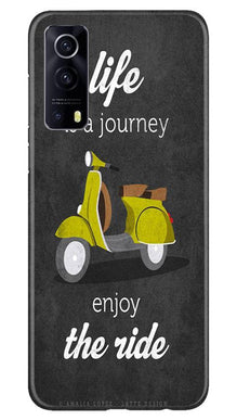 Life is a Journey Mobile Back Case for Vivo iQOO Z3 5G (Design - 261)