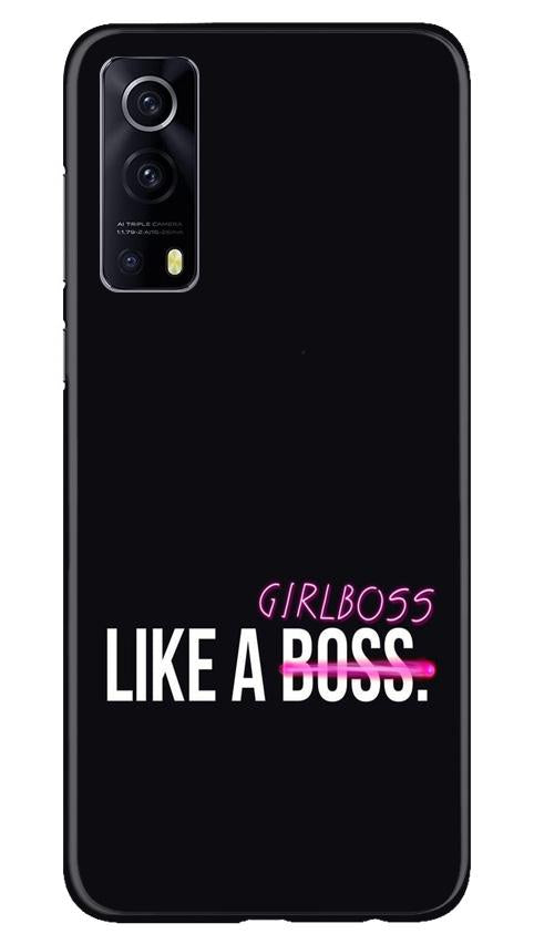 Like a Girl Boss Case for Vivo iQOO Z3 5G (Design No. 265)