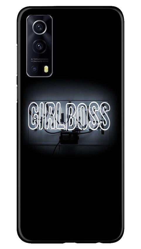 Girl Boss Black Case for Vivo iQOO Z3 5G (Design No. 268)