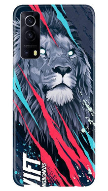 Lion Mobile Back Case for Vivo iQOO Z3 5G (Design - 278)