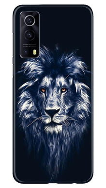 Lion Mobile Back Case for Vivo iQOO Z3 5G (Design - 281)