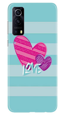 Love Mobile Back Case for Vivo iQOO Z3 5G (Design - 299)