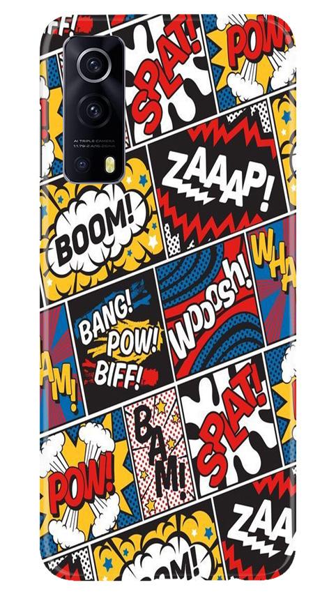 Boom Mobile Back Case for Vivo iQOO Z3 5G (Design - 302)