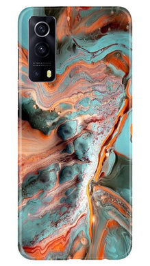 Marble Texture Mobile Back Case for Vivo iQOO Z3 5G (Design - 309)