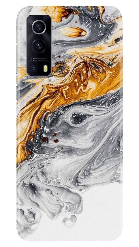 Marble Texture Mobile Back Case for Vivo iQOO Z3 5G (Design - 310)